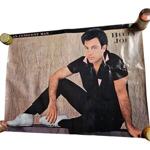 Billy Joel An Innocent Man Vintage 1983 Promo Album Poster Large Display 36x48